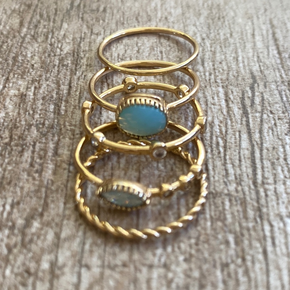 Anthropologie Ring Stack - Picture 2 of 4